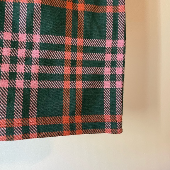 Plaid Free People mini skirt with elastic waist band - Picture 3 of 3